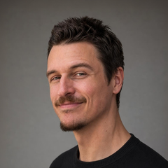 Photographie d'Olivier Geneste, professeur agrégé de mathématiques