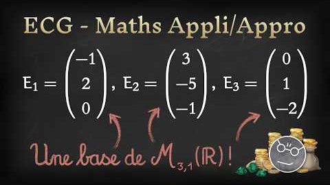 [ECG#11-5] Liberté, dimension et coordonnées : révision des basiques ! (1A)