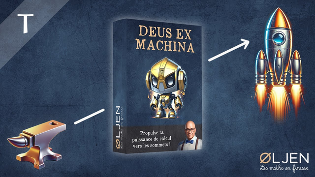 Bande-annonce : le coffret entre une enclume et une fusée qui décolle – Deus Ex Machina