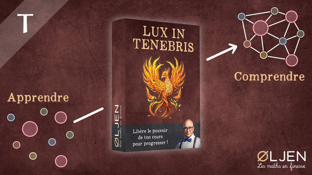 Bande-annonce : le coffret entre des points épars, Apprendre, et un graphe relié, Comprendre – Lux In Tenebris